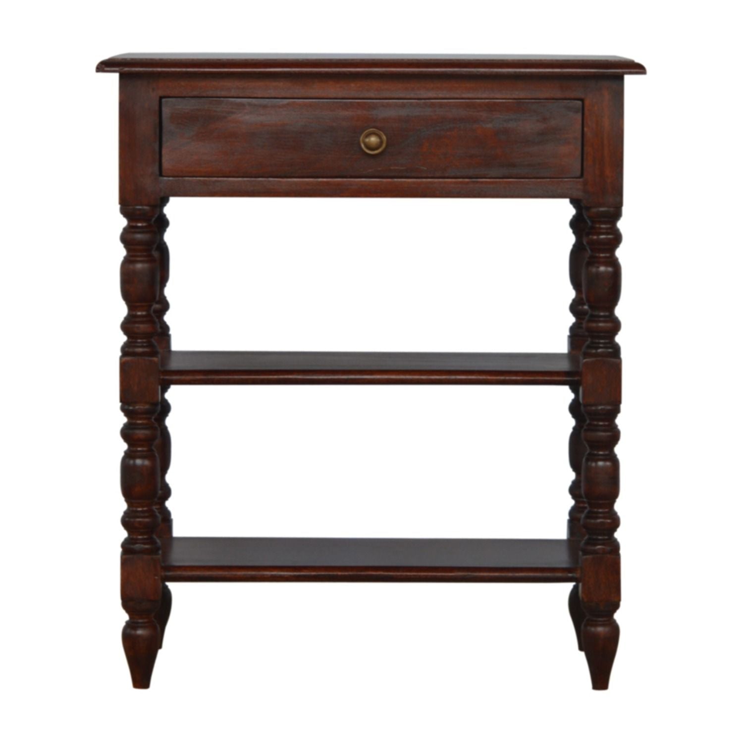 Turned Legs Side Table