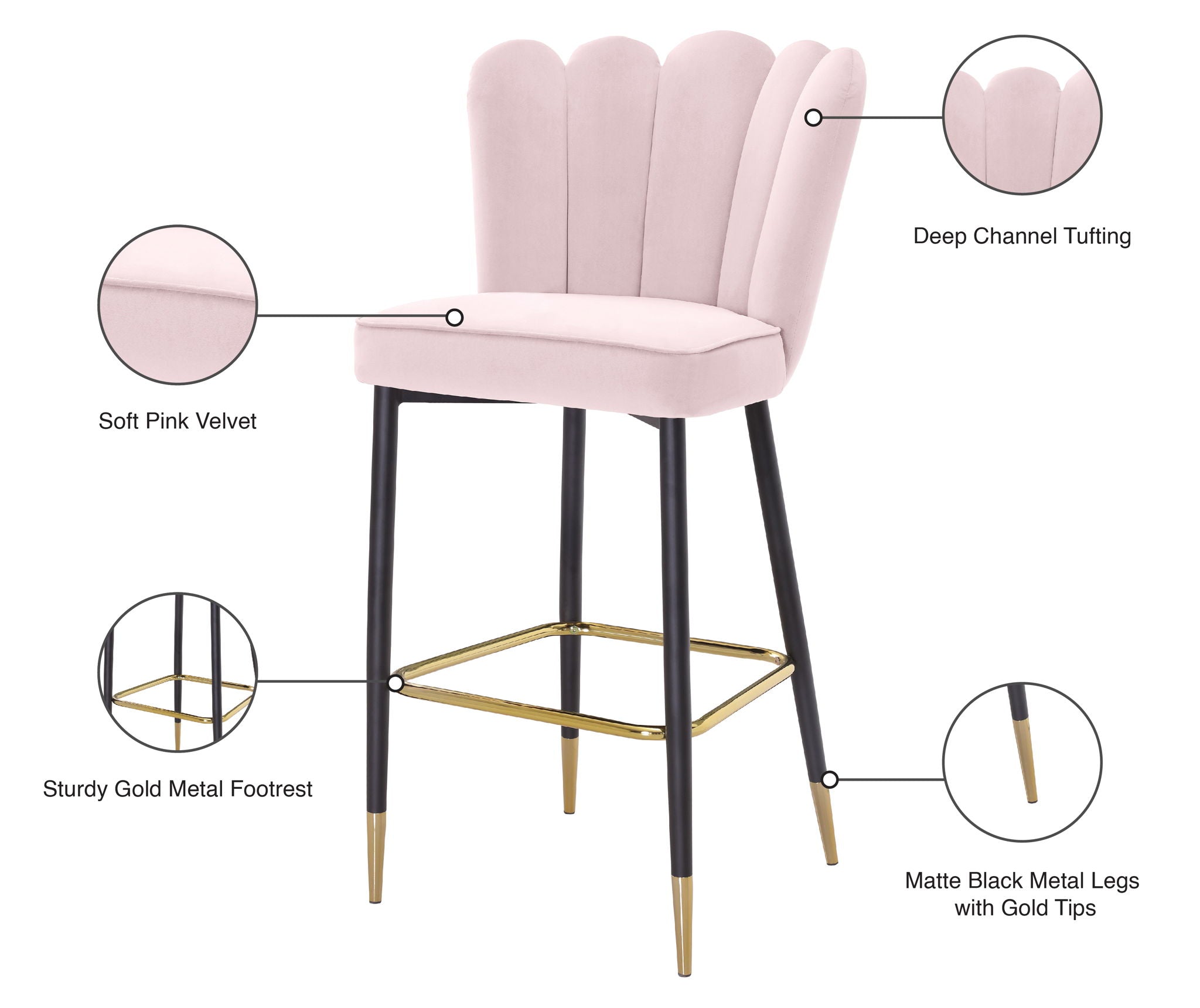 Lily - Stool (Set of 2)