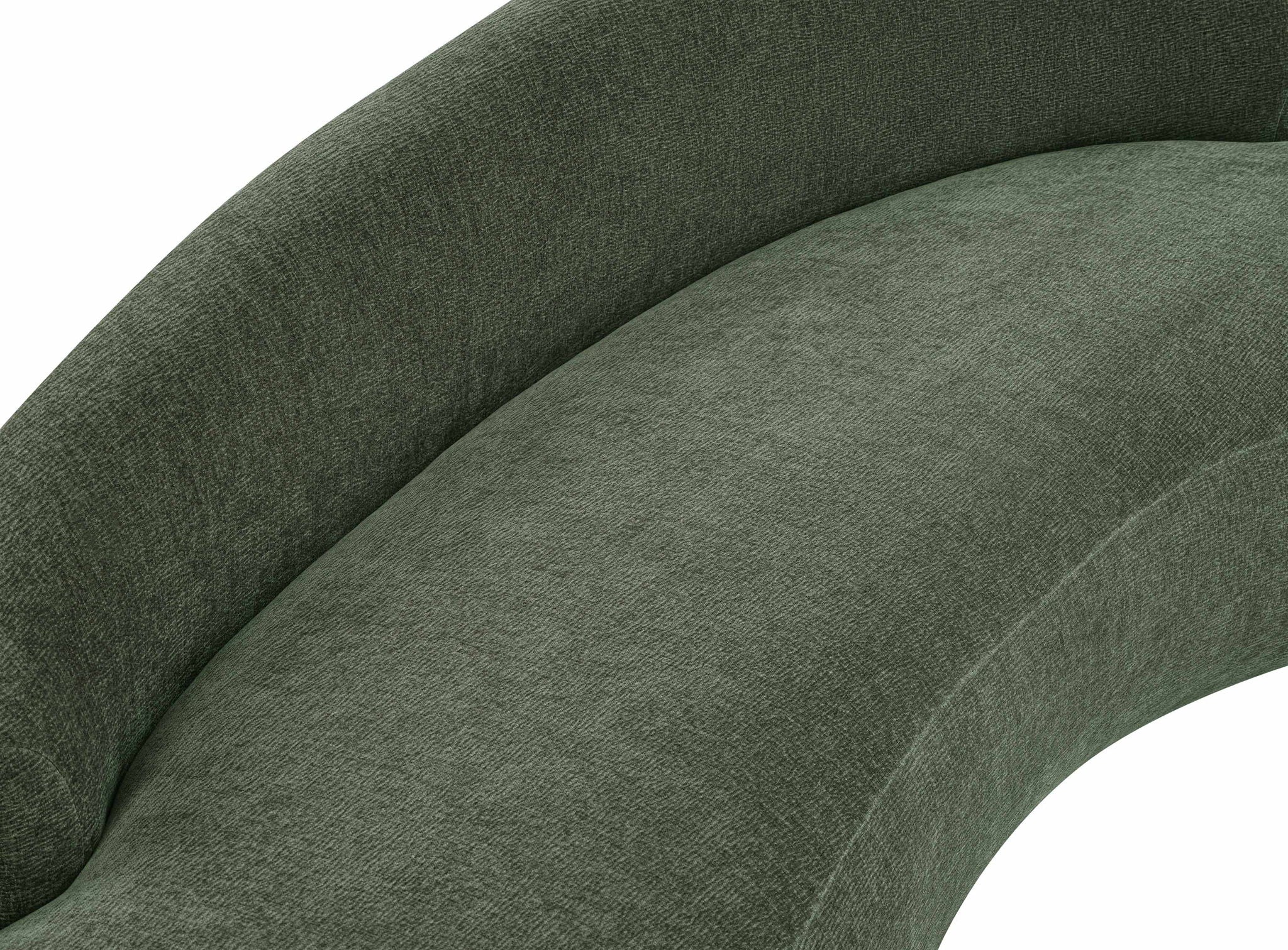 Caspian - Chenille Fabric Upholstered Loveseat