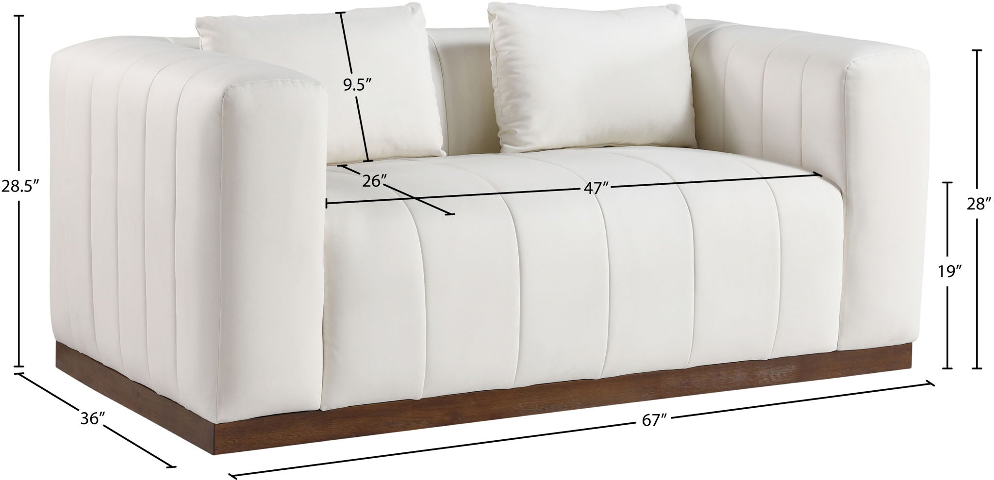 Mallina - Loveseat