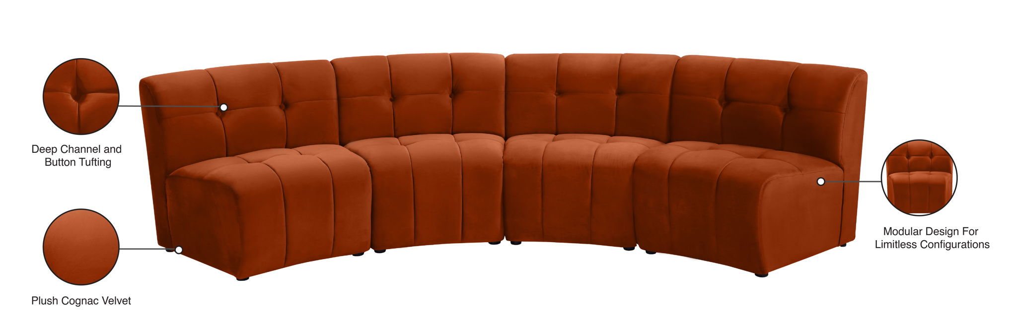 Limitless - 4 Pc. Modular Sectional