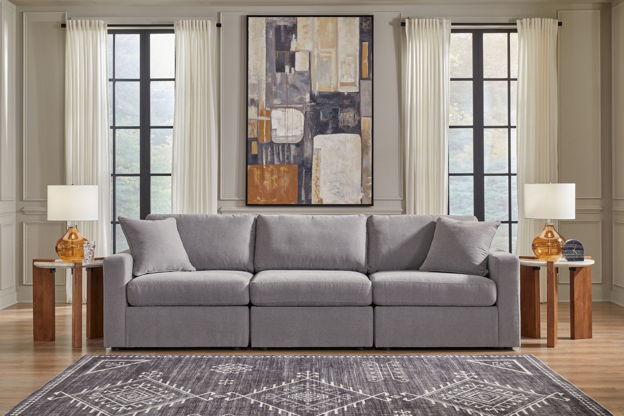 Modmax - Sectional - Granite