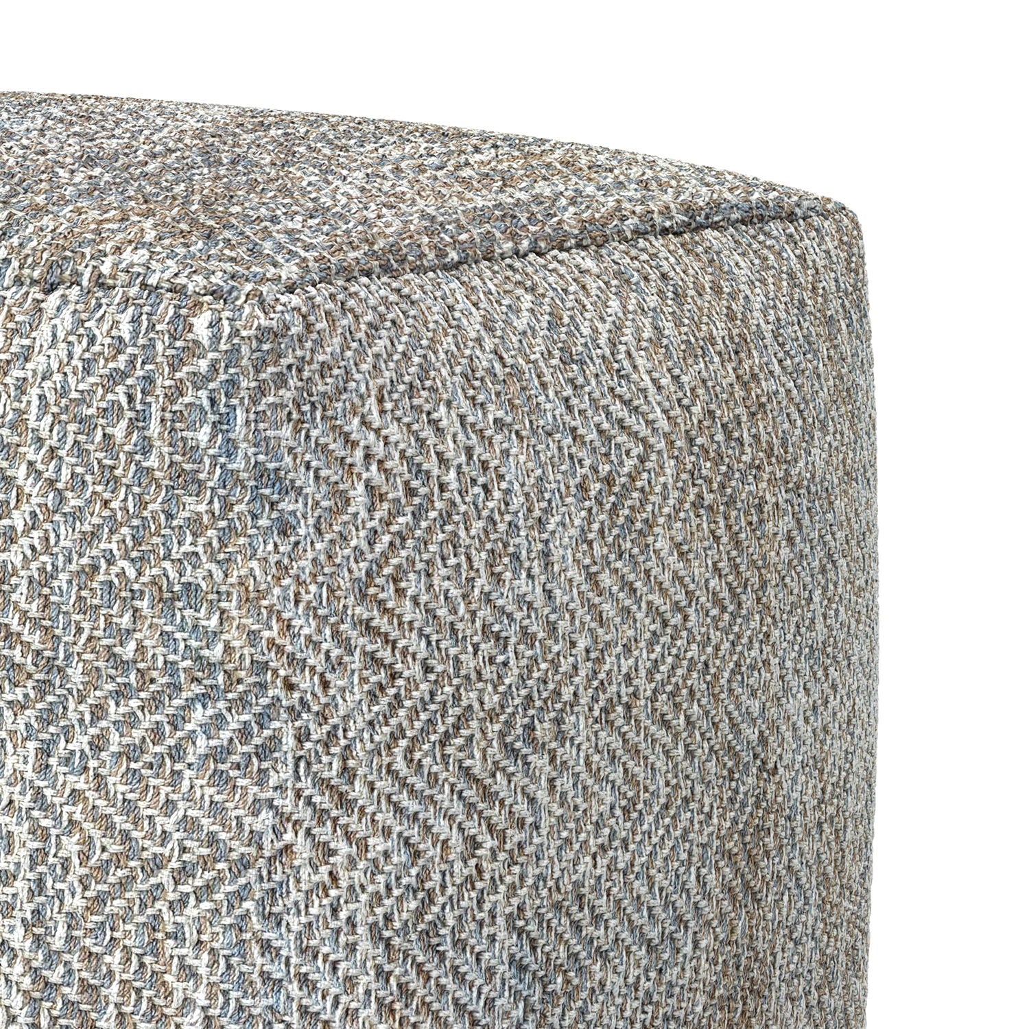 Nate - Square Pouf