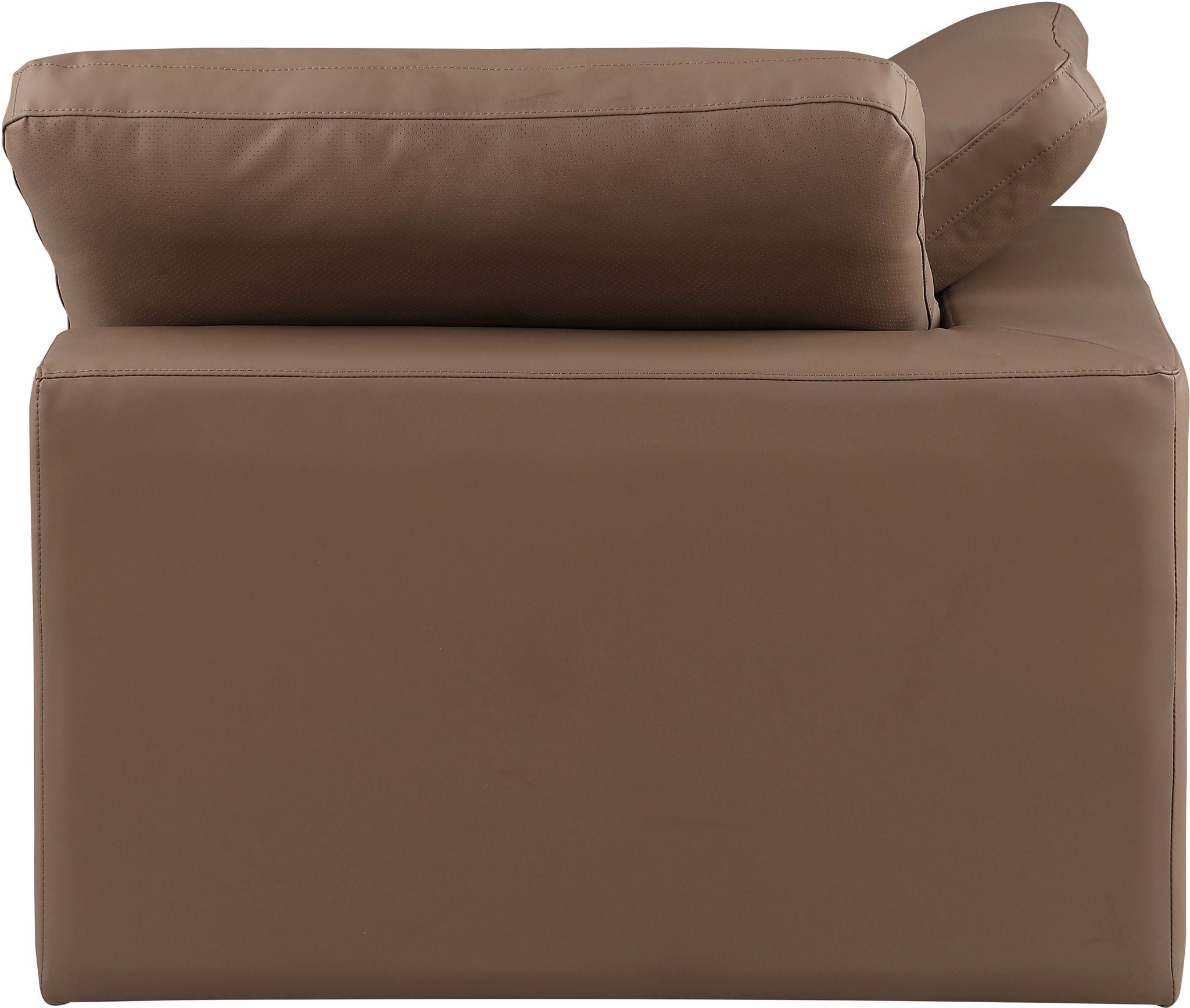 Comfy - Faux Leather Corner Chair