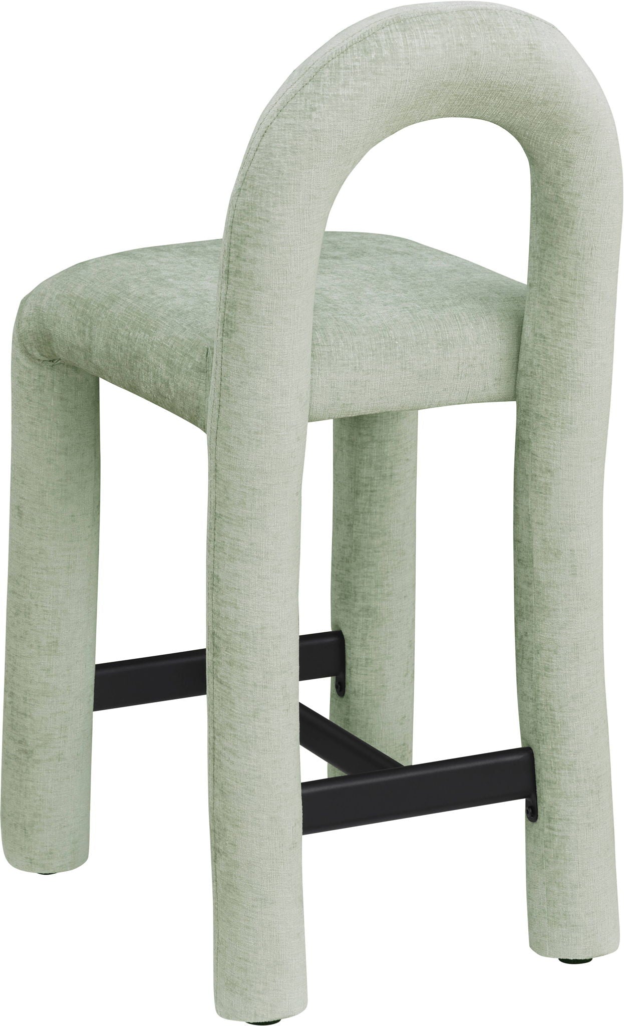 Amari - Chenille Fabric Stool
