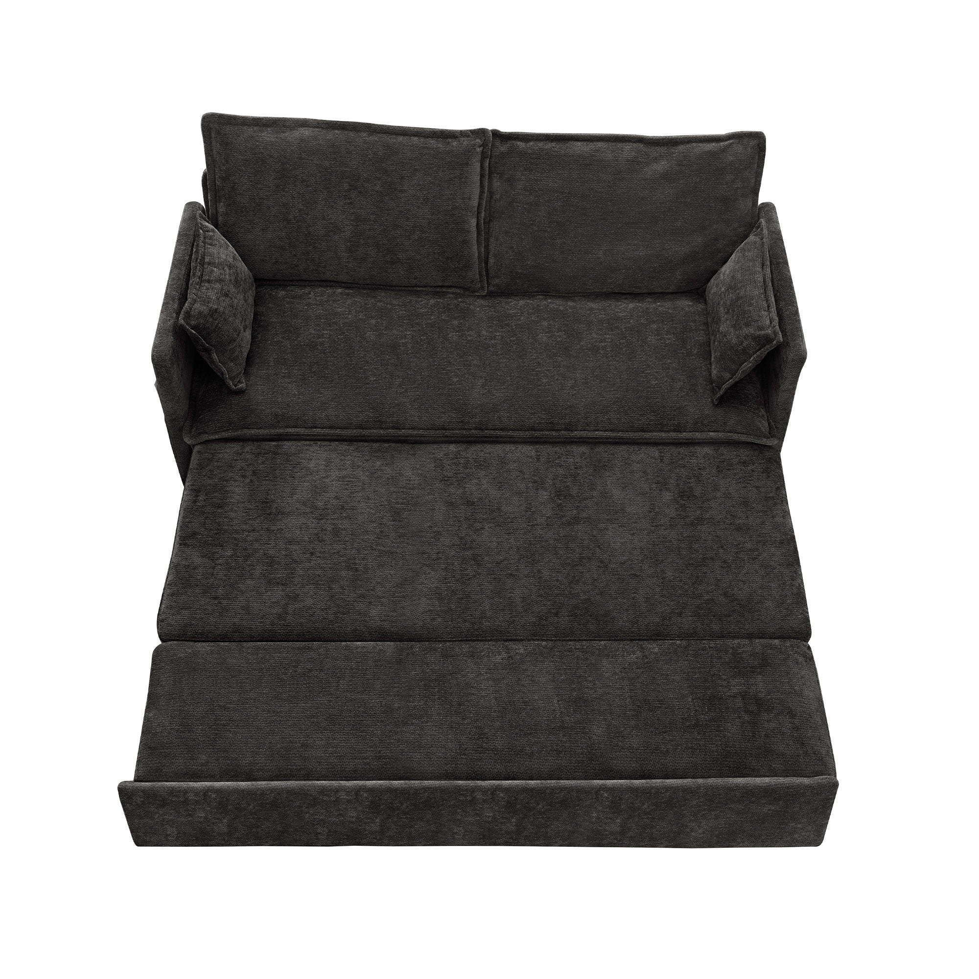 Pull Out Sofa Bed, Convertible Sleeper Sofa Couch, Side Storage, And USB / C - Type Charging Ports Chair