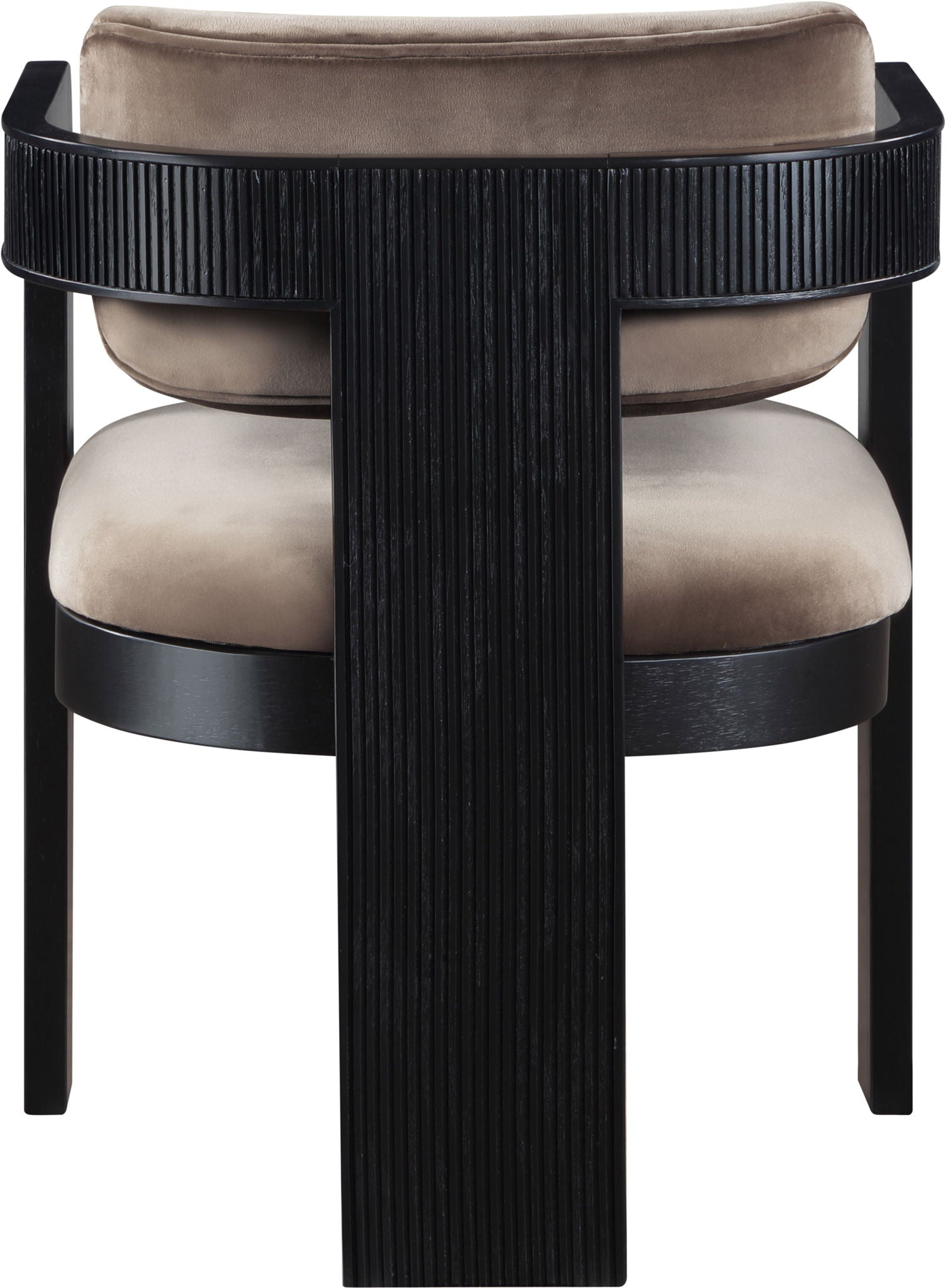 Sacha - Velvet Dining Chair With Black Base (Set of 2)