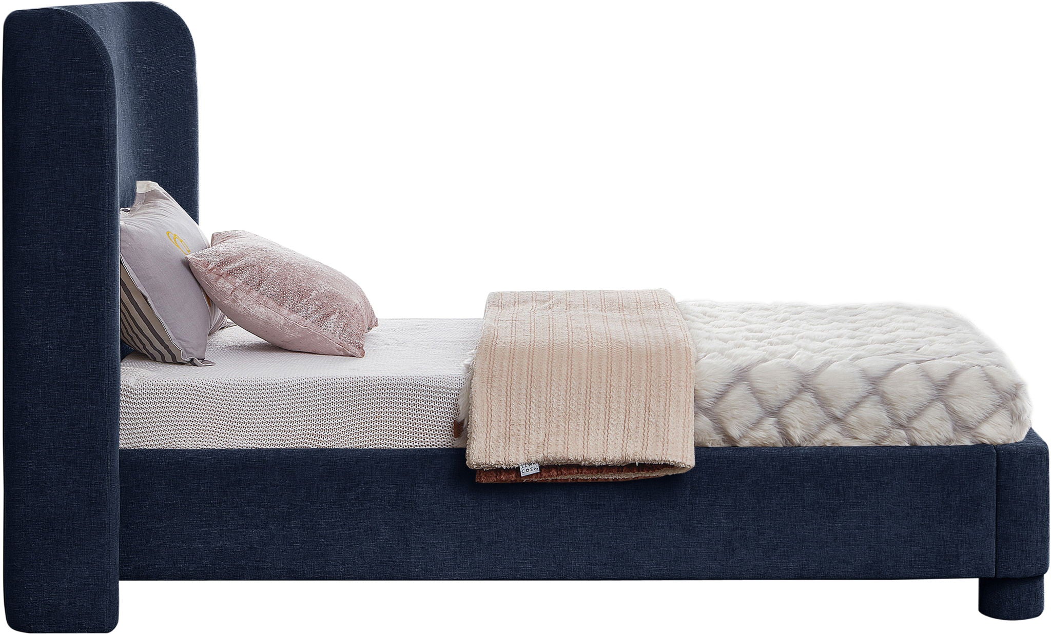 Penny - Chenille Fabric Bed