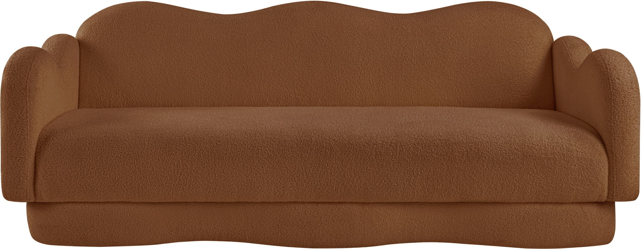 Bloom - Teddy Fabric Sofa - Saddle