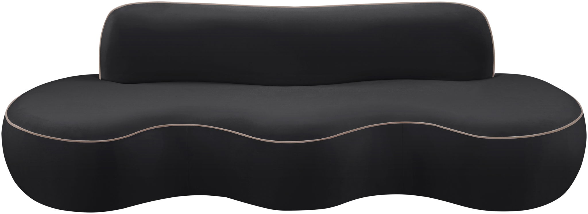Swerve - Velvet 101" Upholstered Sofa