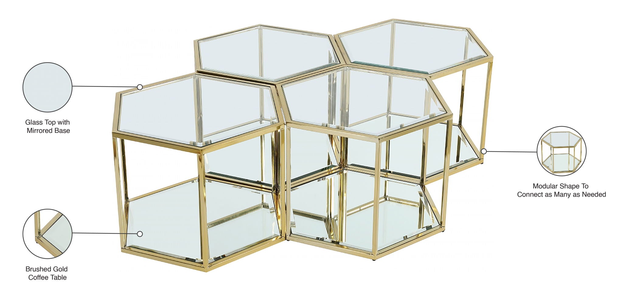 Sei - 4 Piece Coffee Table