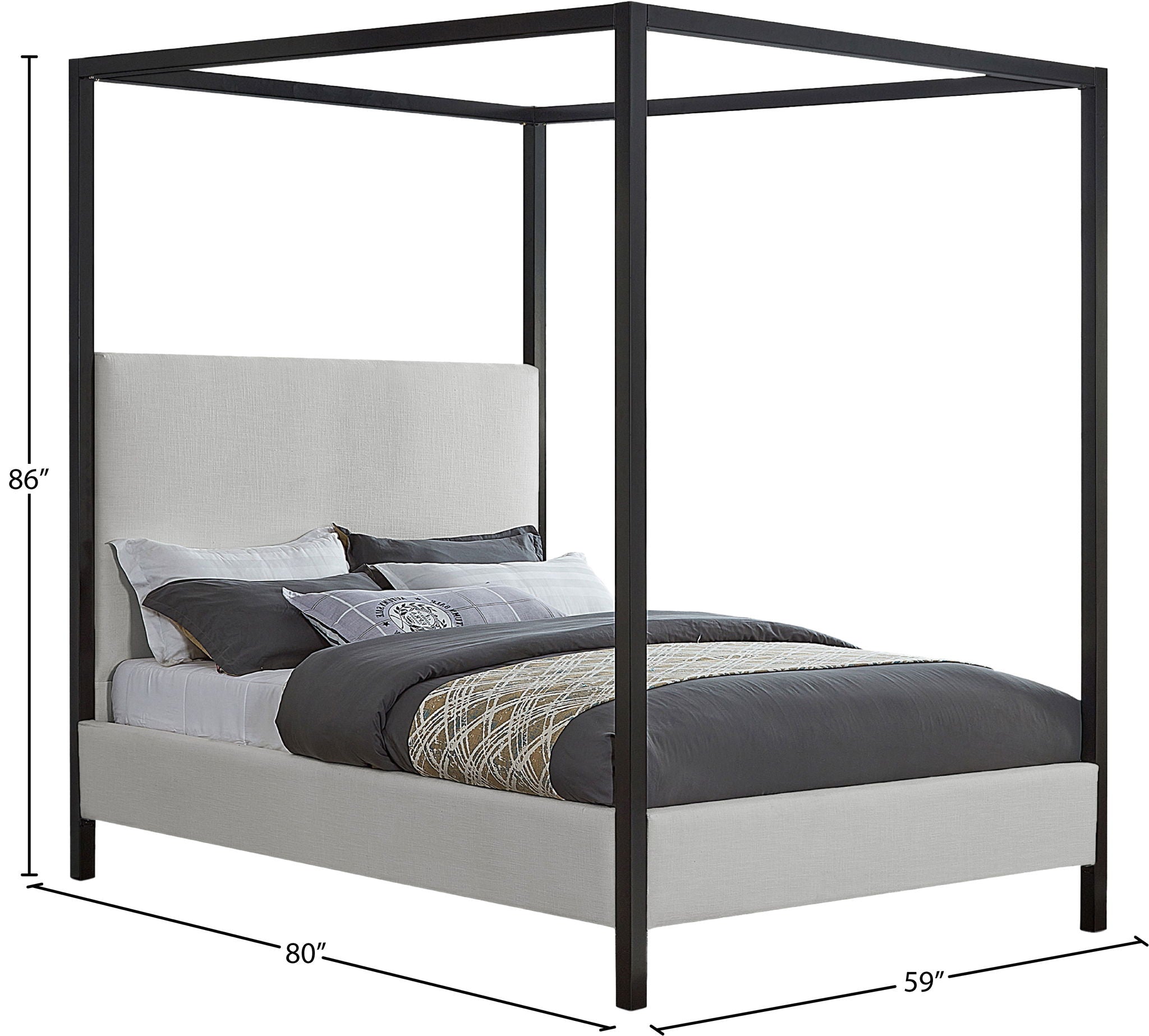James - Canopy Bed