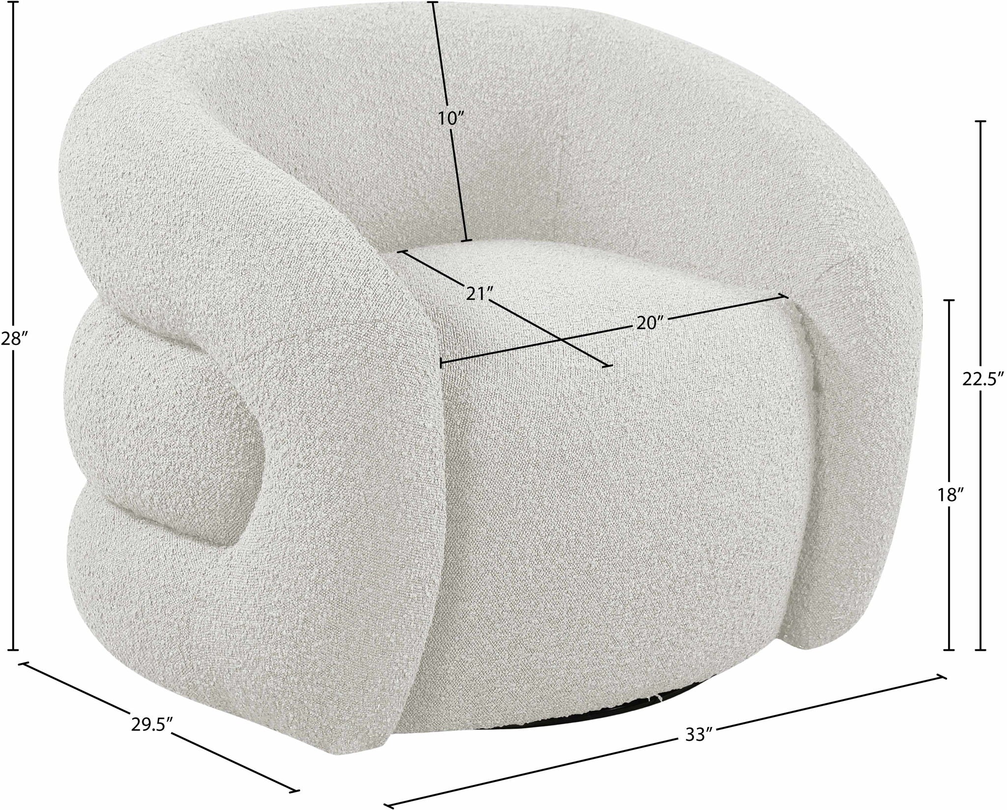 Roxbury - Swivel Accent Chair