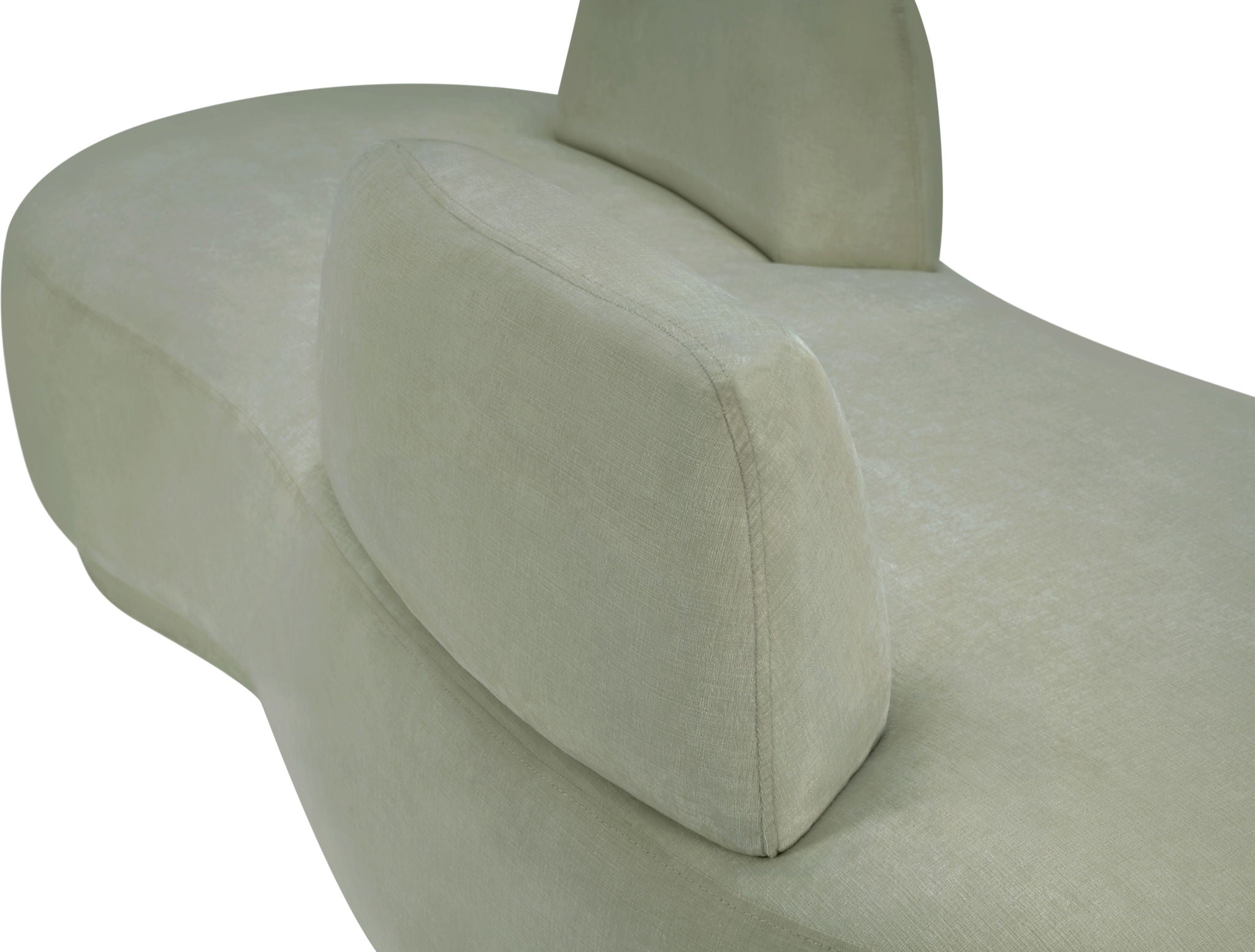 Argyle - Chenille Fabric Chaise / Loveseat