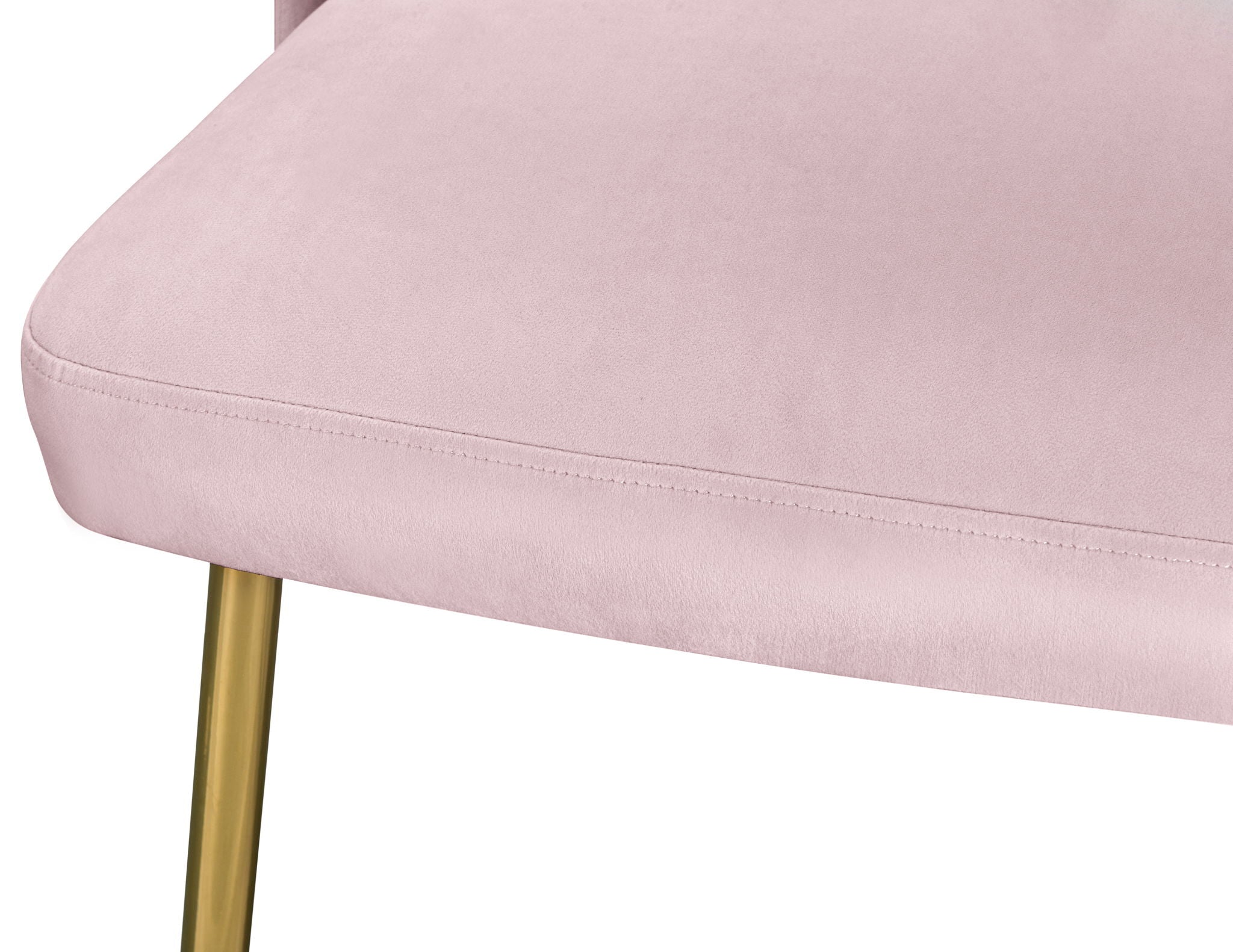 Logan - Dining Chair (Set of 2) - Gold Legs