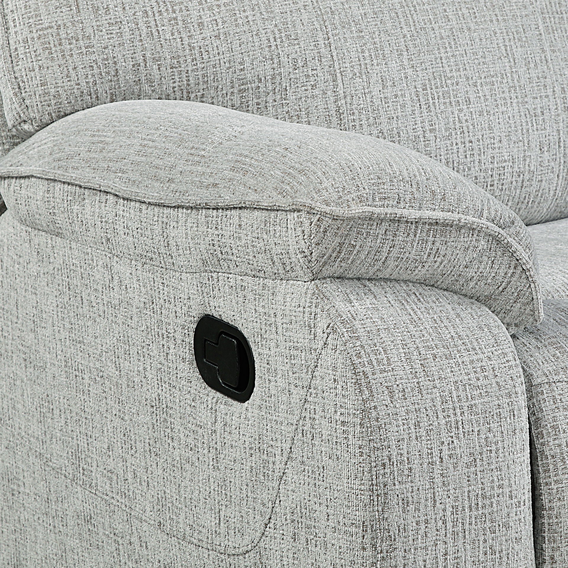 Chablis - Glider Recliner With Heat And Massage - Mist Gray