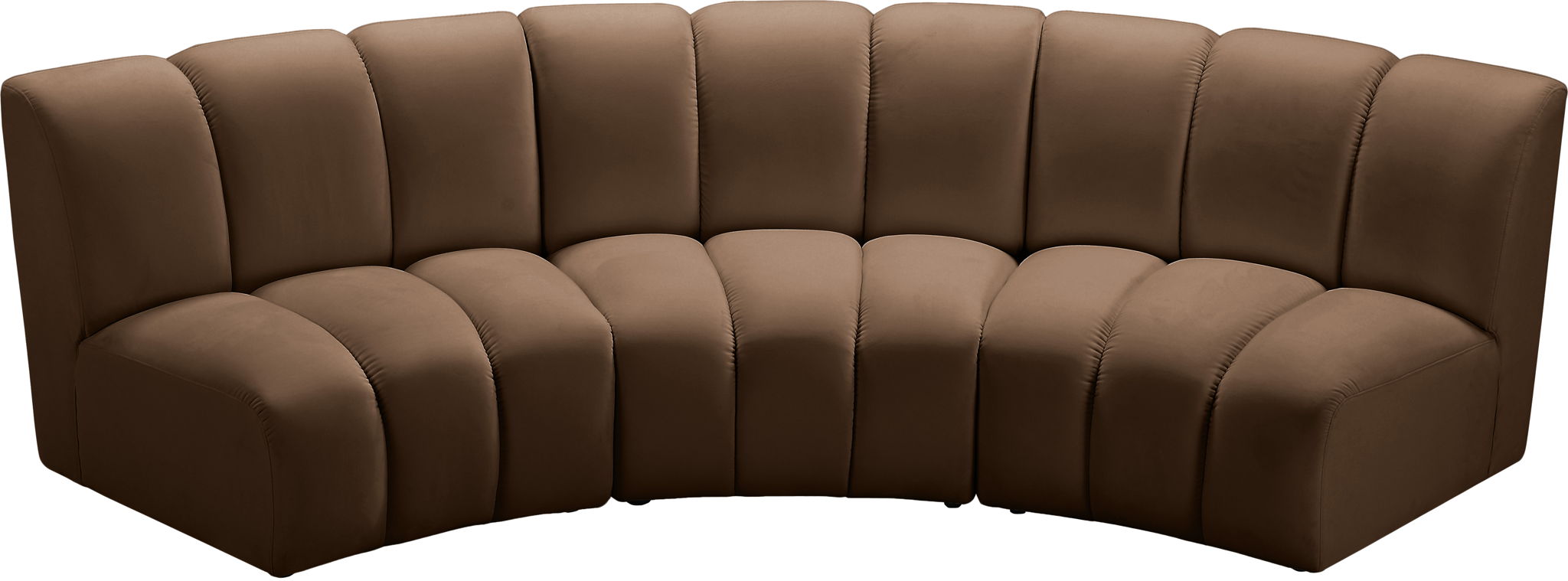 Infinity - 3 Piece Modular Sectional - Brown