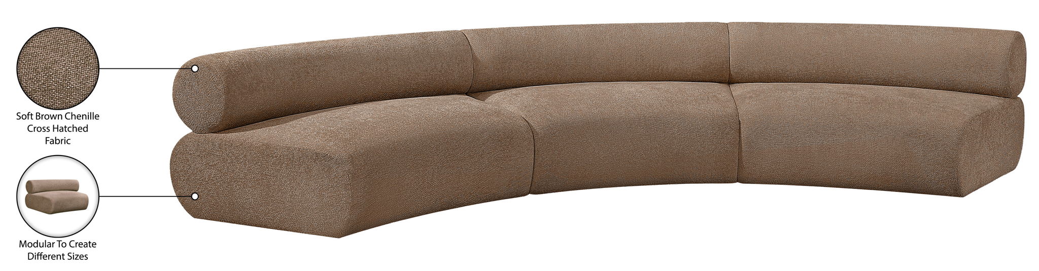 Bale - 3 Piece Modular Sofa