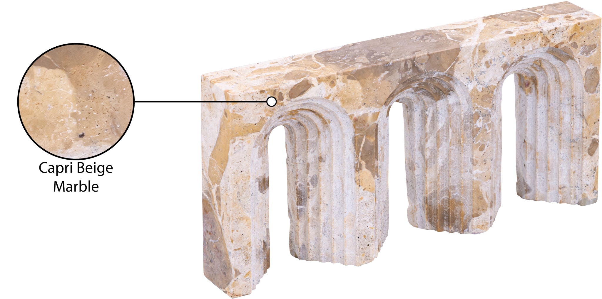 Curva - Marble Decorative Object