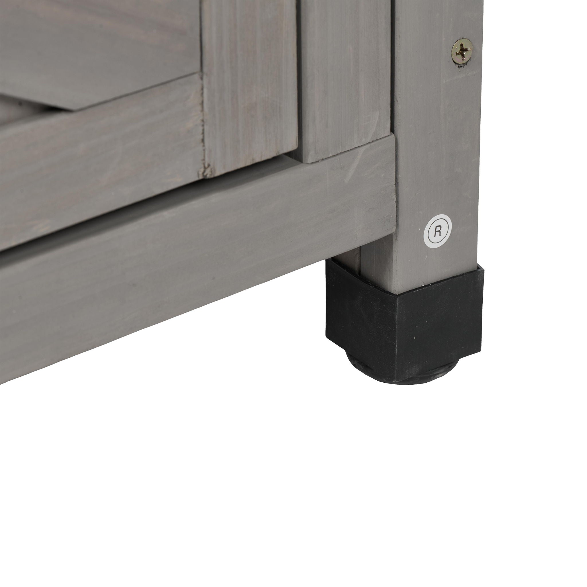 Patio Bar Table Set With Storage