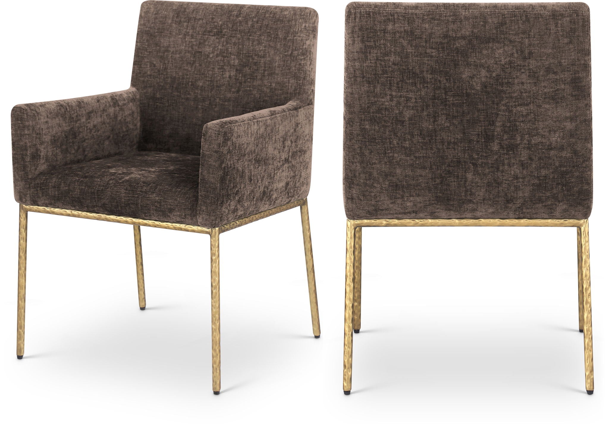 Reeves - Dining Chair With Gold Legs (Set of 2)