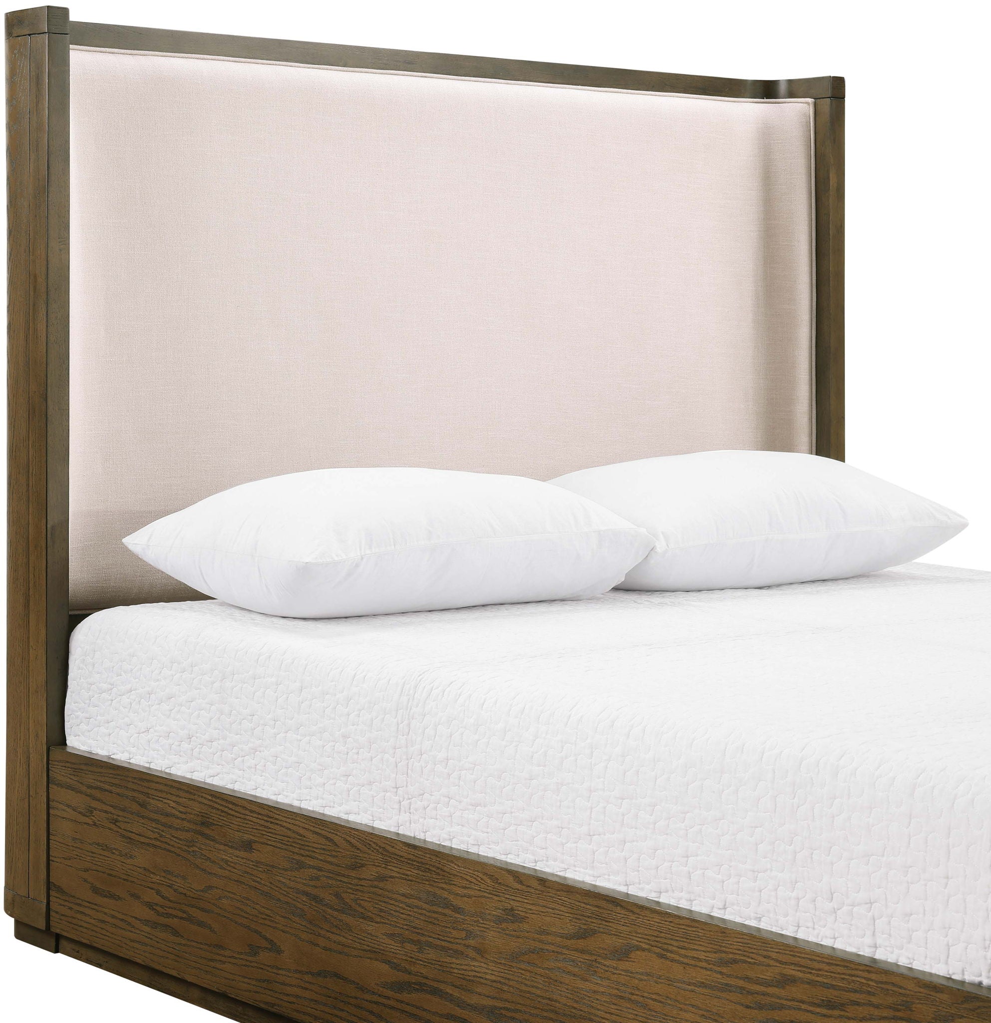Tiberio - Textured Fabric Bed