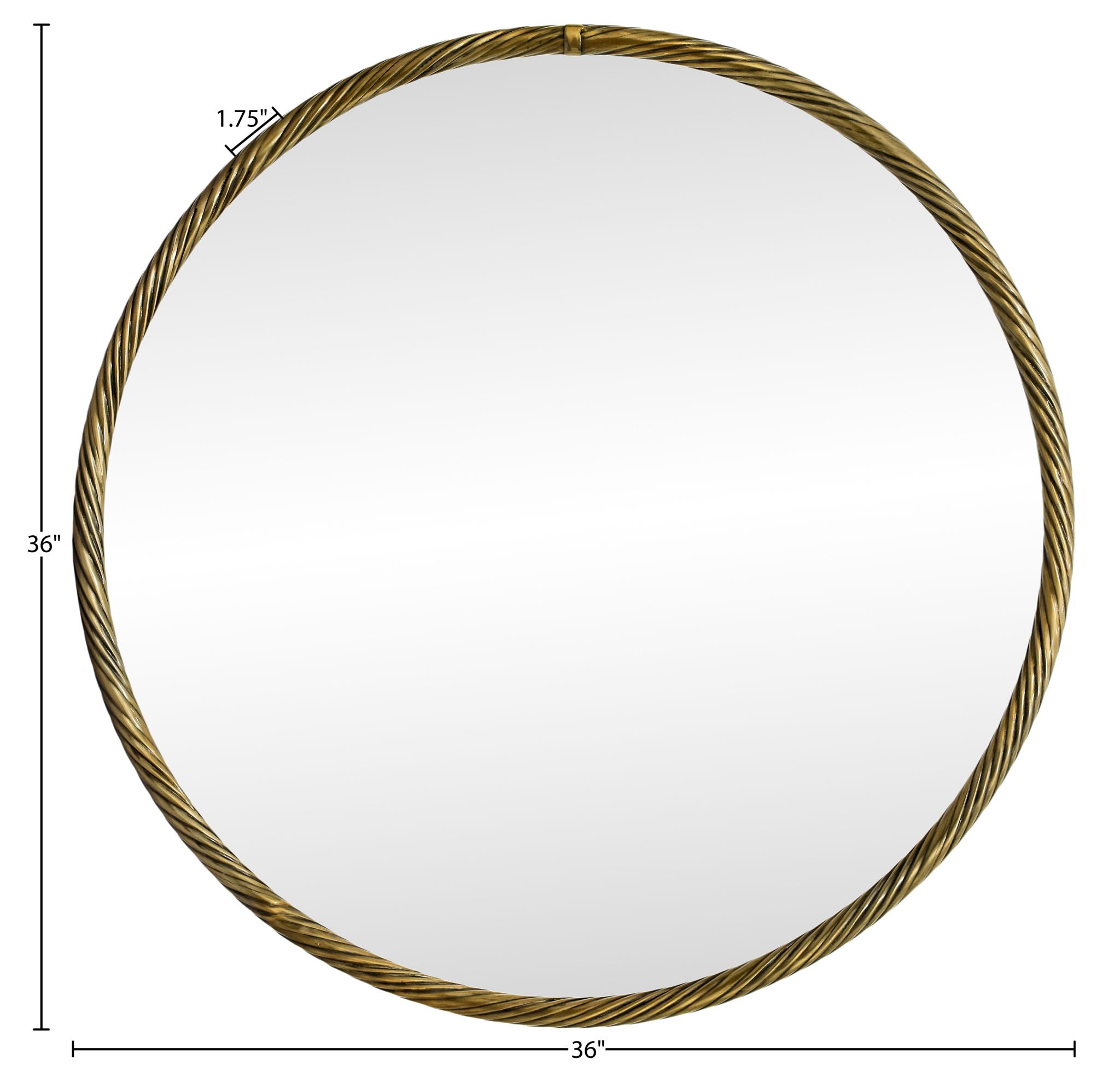 Avara - Round Mirror