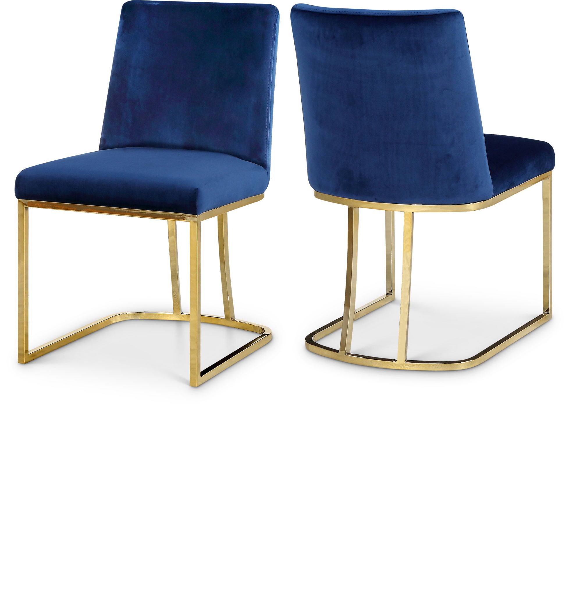 Heidi - Dining Chair with Gold Legs (Set of 2)