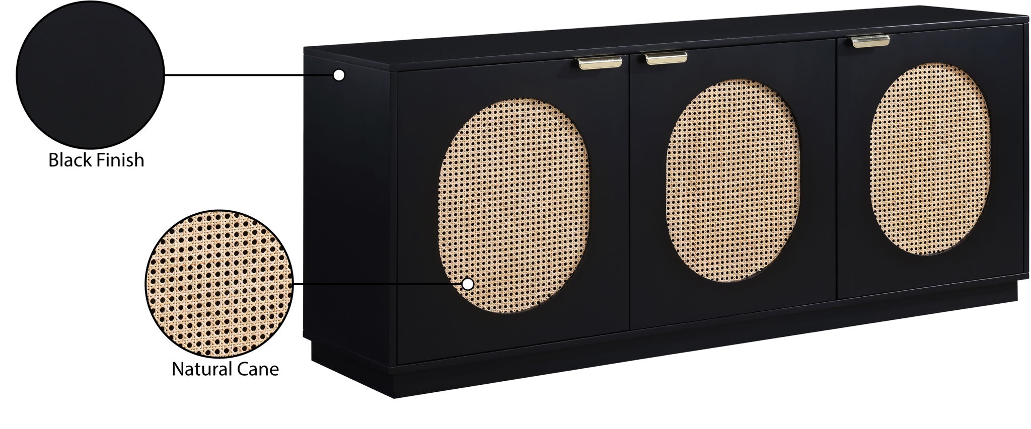 Cane - Sideboard