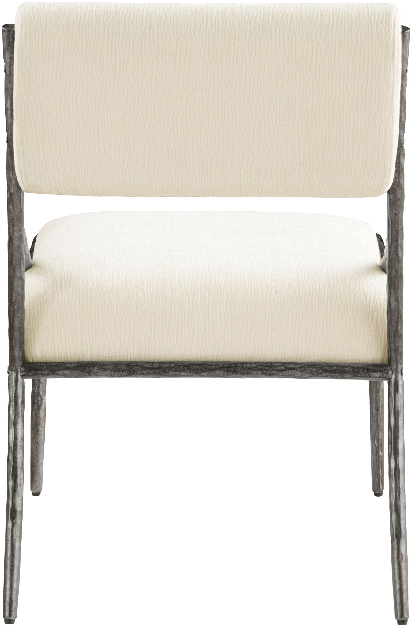 Bastille - Upholstered Dining Side Chair (Set of 2) - Silver Frame