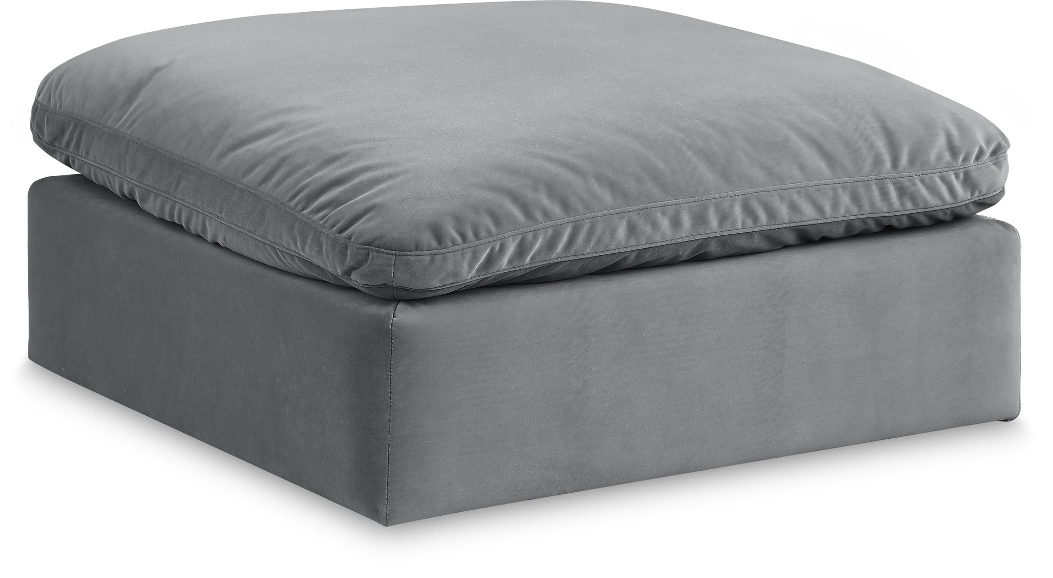 Comfy - Velvet Ottoman