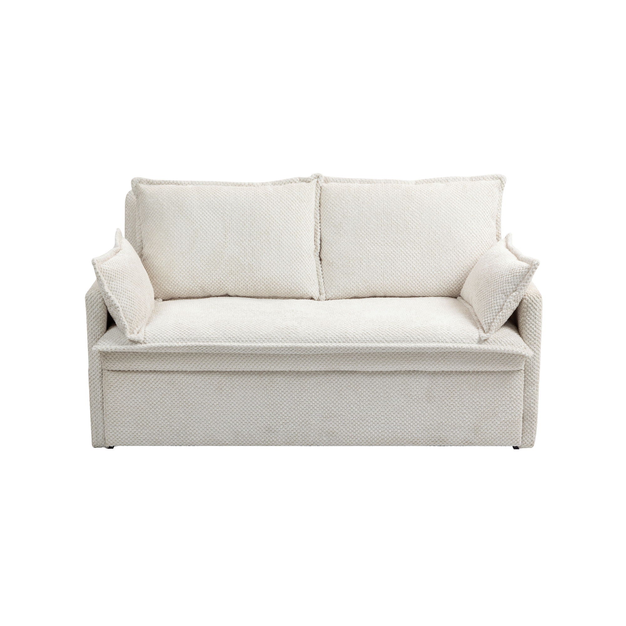 Pull Out Sofa Bed, Convertible Sleeper Sofa Couch, Side Storage, And USB / C - Type Charging Ports Chair