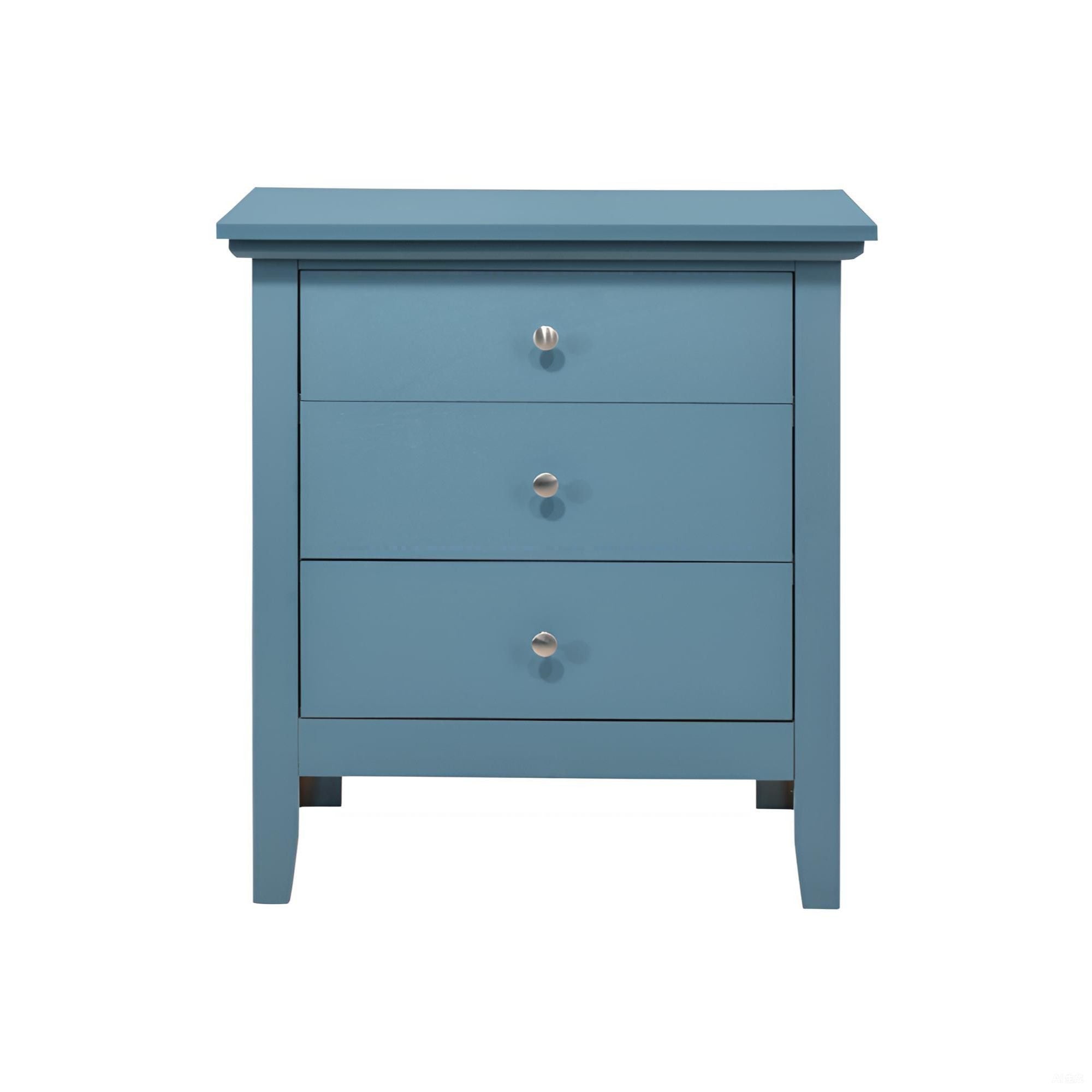 3 Drawer Nightstand & Dove Tailed Drawers