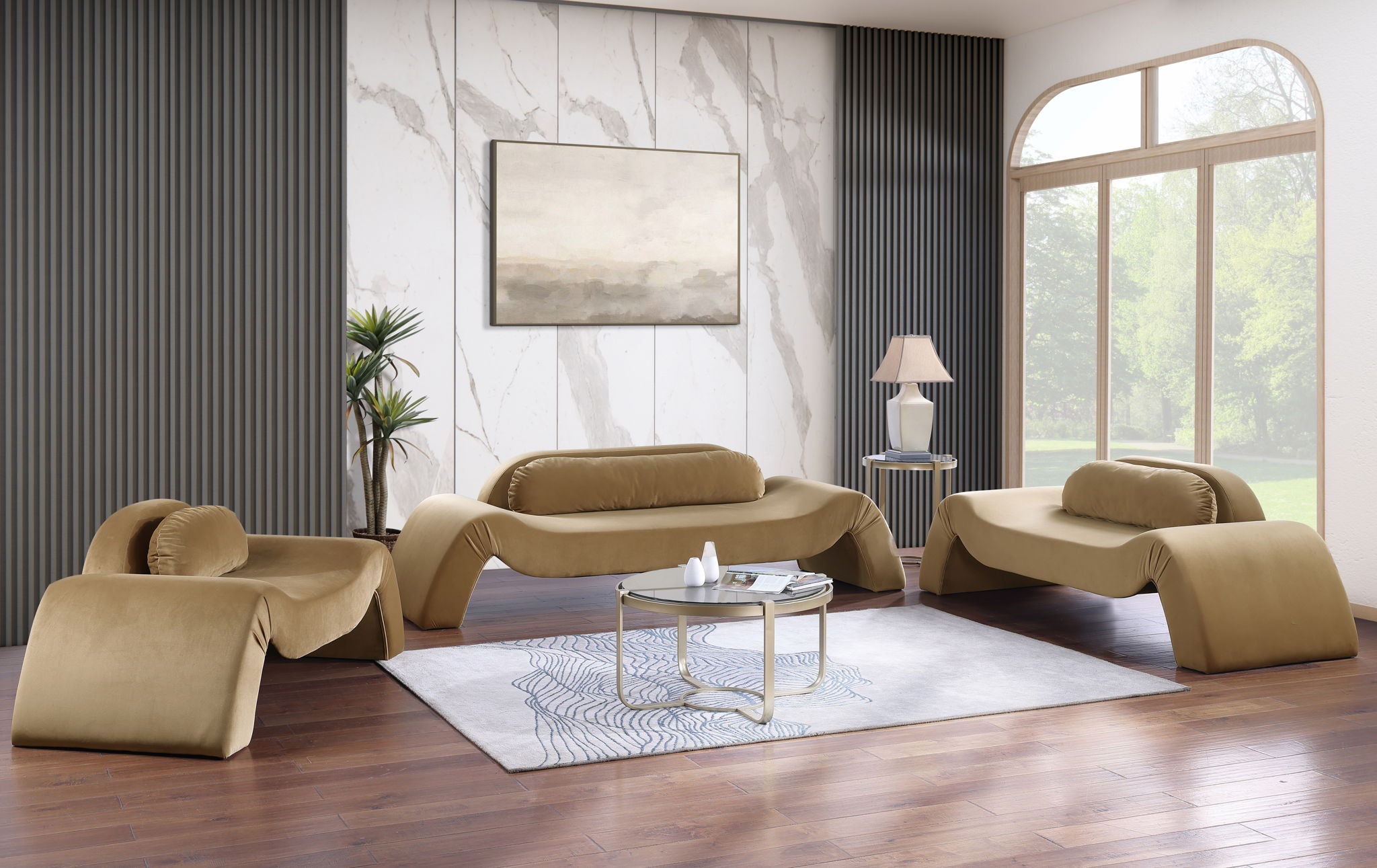 Austin - Velvet Sofa