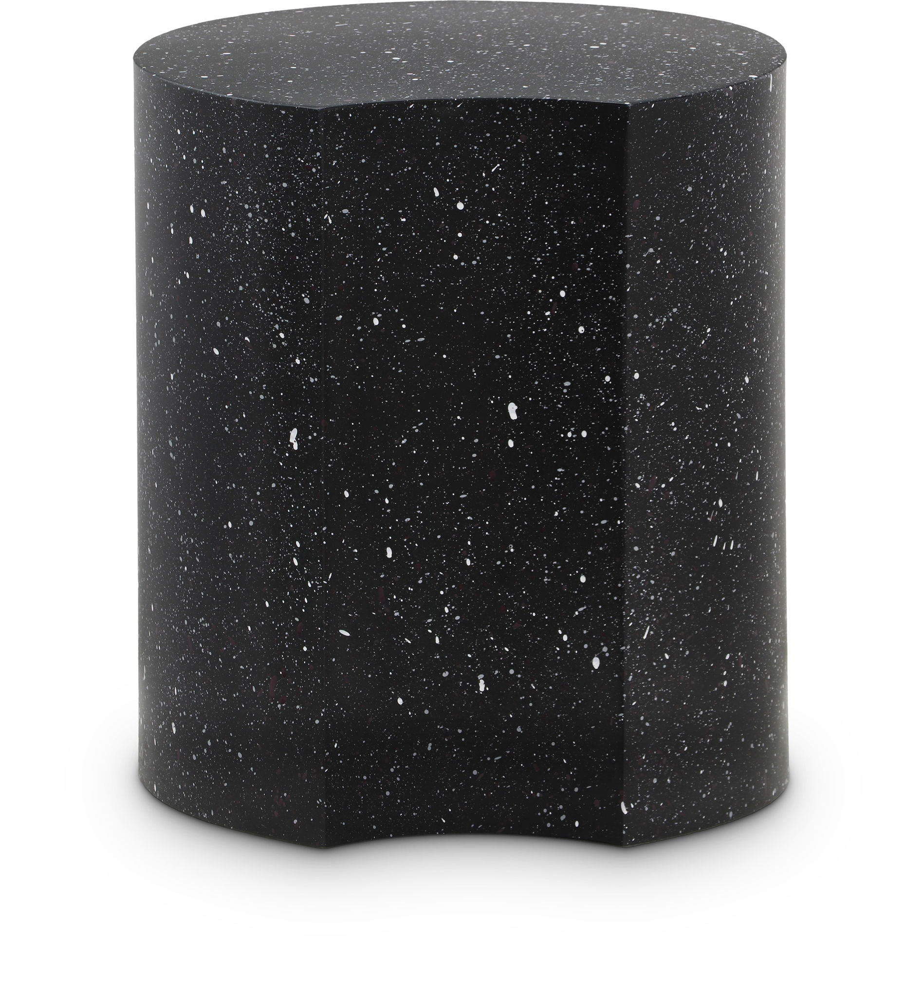 Dimple - End Table - Terazzo Finish