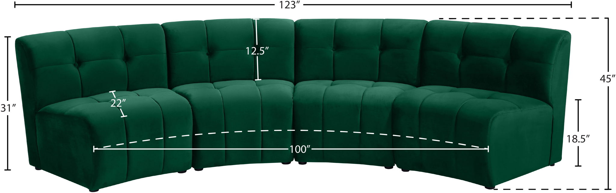 Limitless - 4 Pc. Modular Sectional