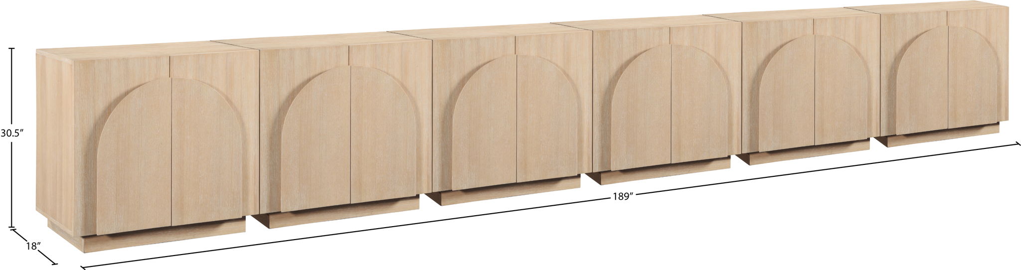 Navona - 6 Piece Sideboard / Buffet