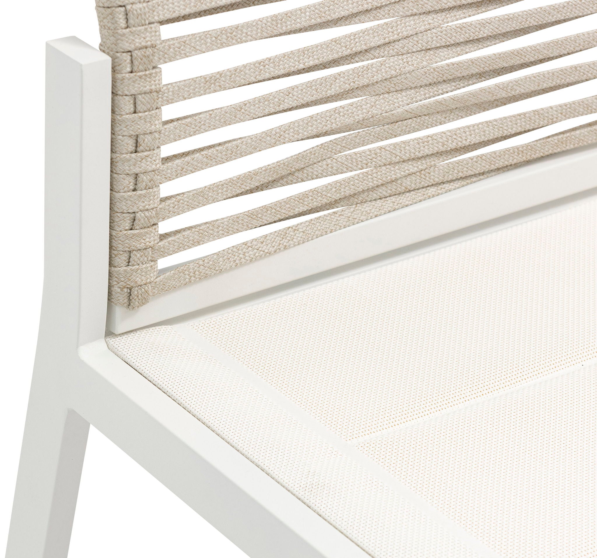 Maldives - Rope Outdoor Patio Dining Side Chair (Set of 2)