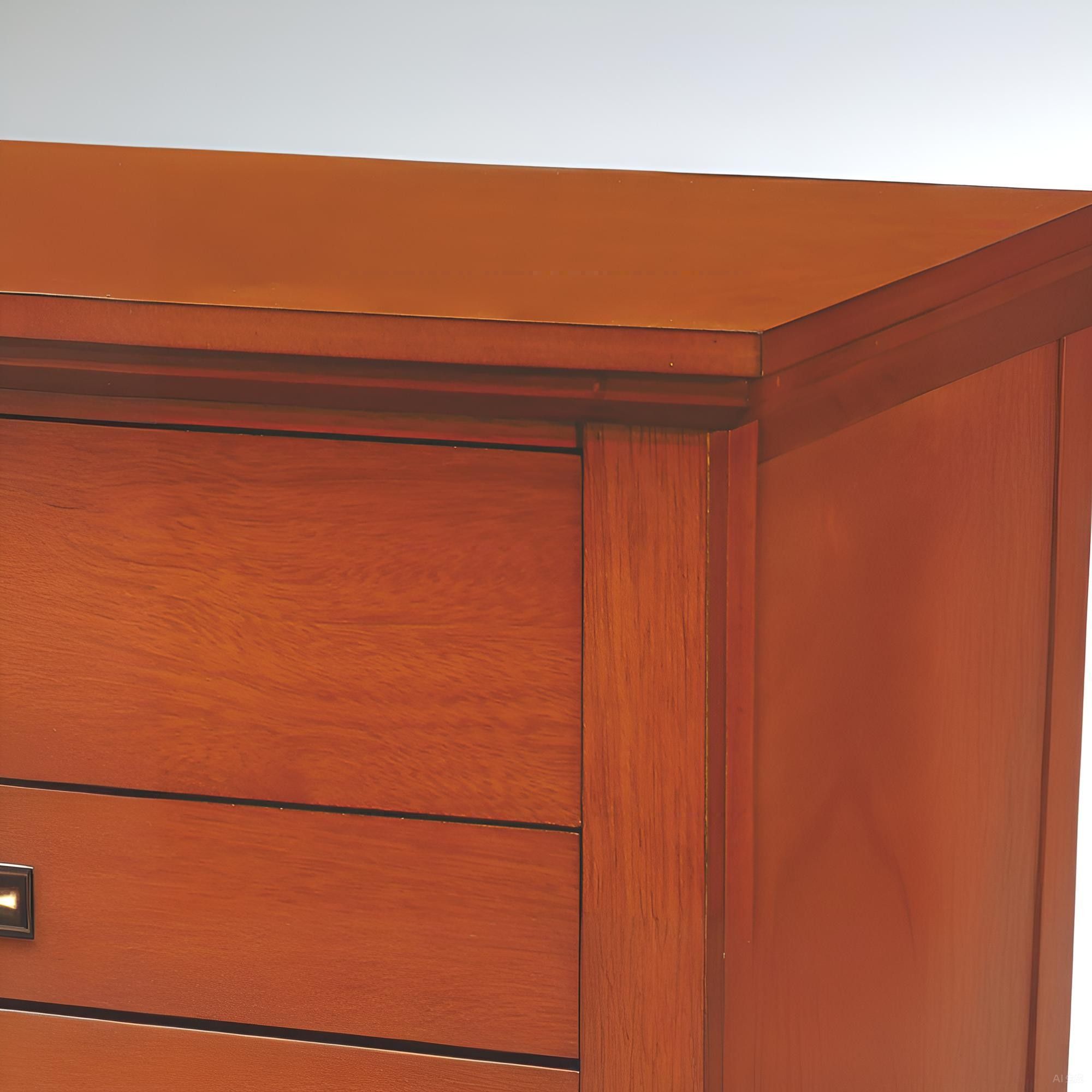 3 Drawer Nightstand & Dove Tailed Drawers