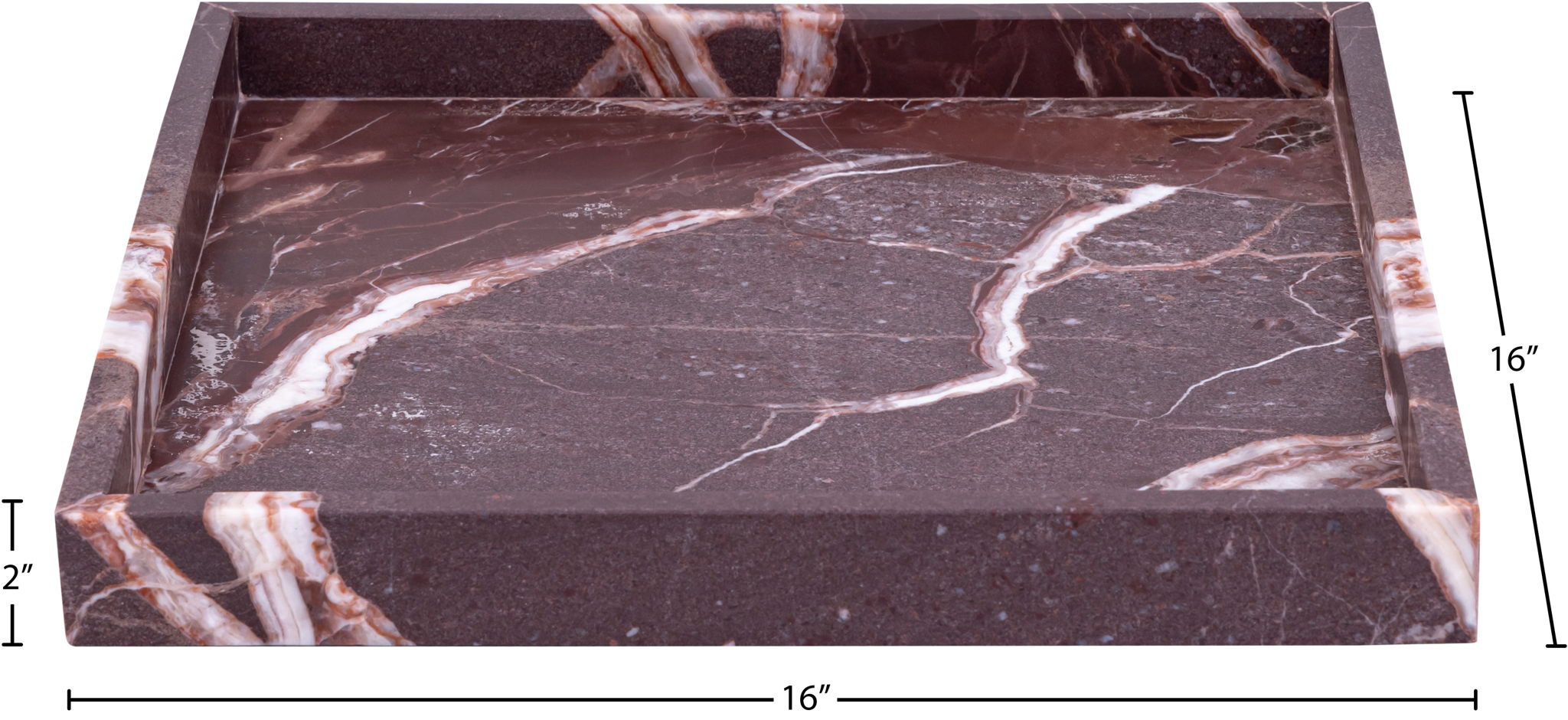 Barletta - Marble Square Tray