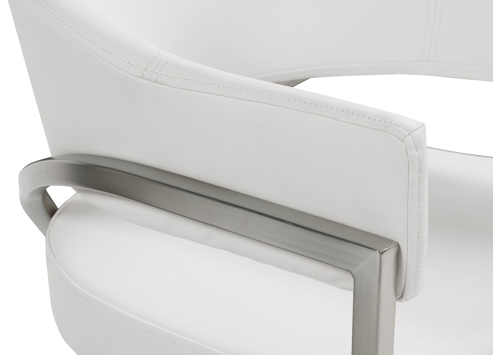 Madelyn - Dining Chair (Set of 2) - Brushed Chrome