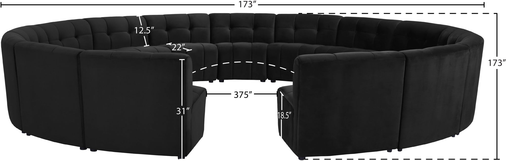 Limitless - 15 Pc. Modular Sectional