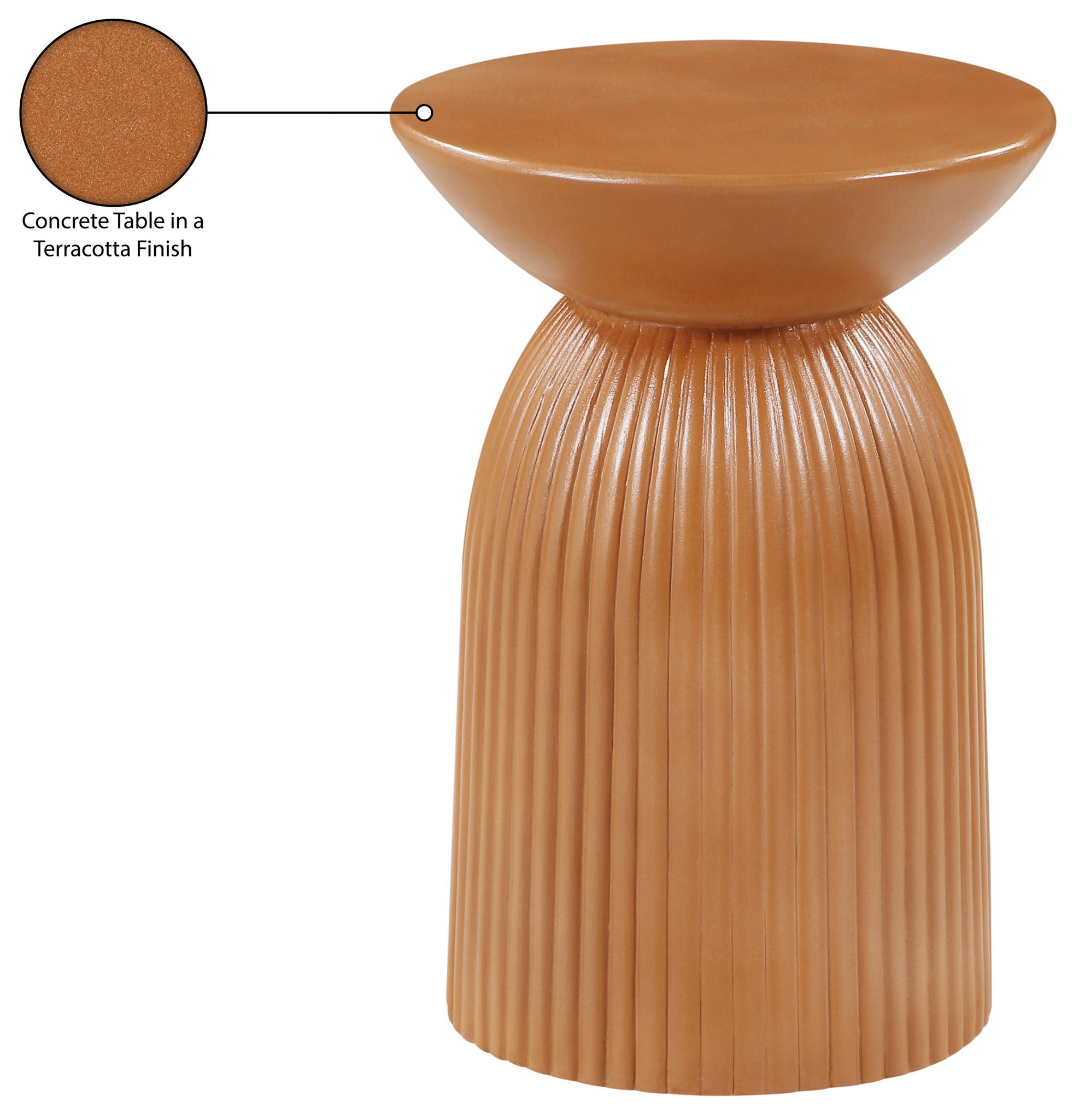 Opani - Concrete End Table