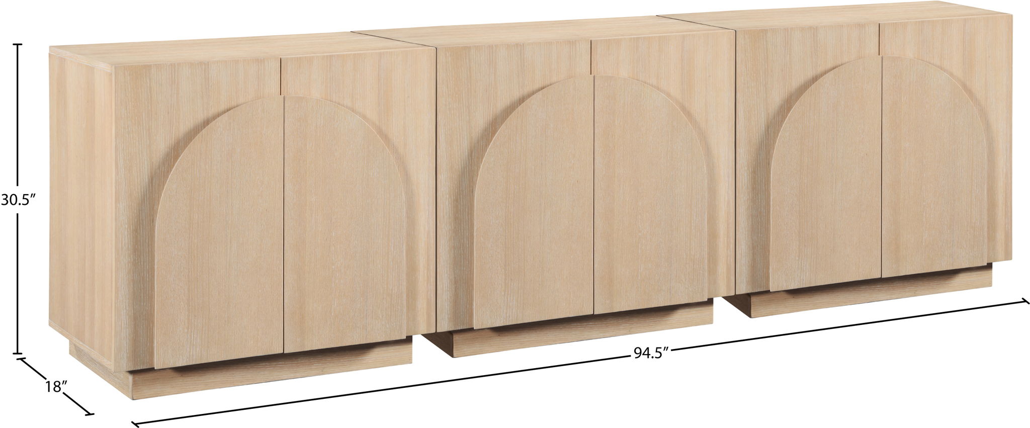 Navona - 3 Piece Sideboard / Buffet