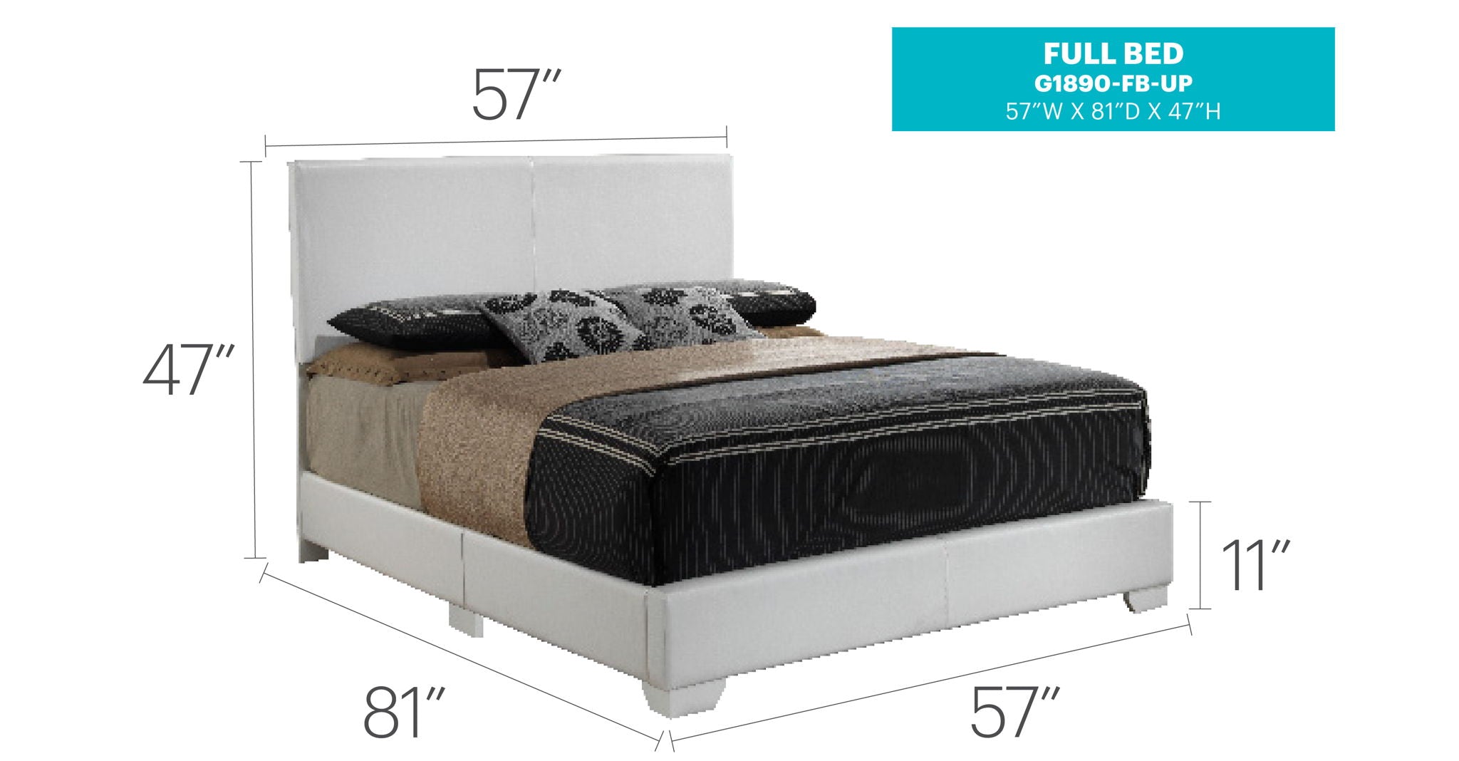 Elegant Platform Bed For Relaxed Spaces