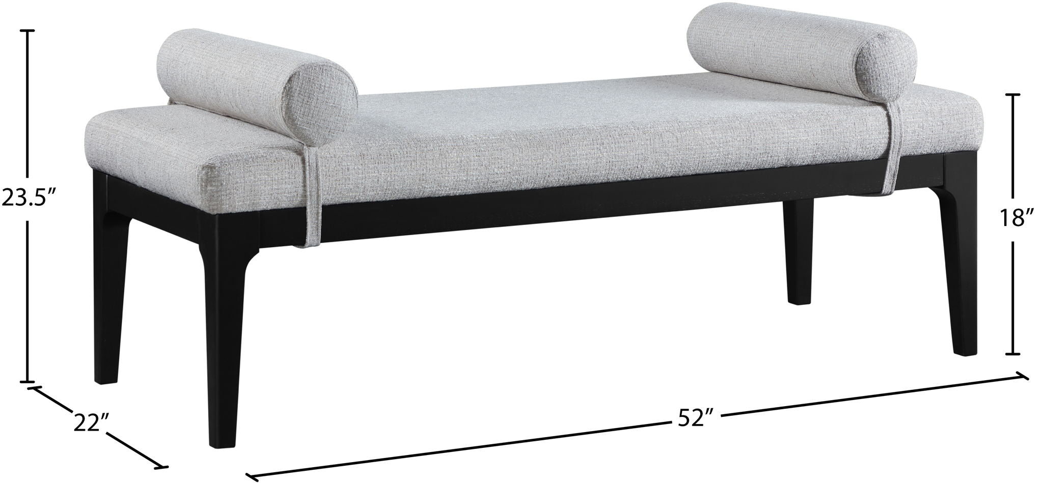 Priscilla - Bench - Black Base