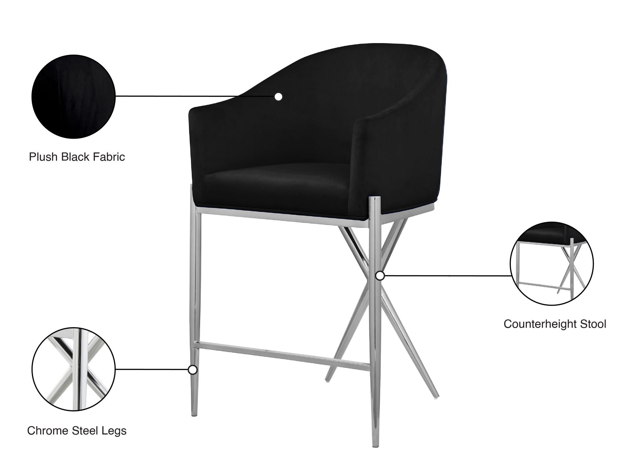Xavier - Counter Stool
