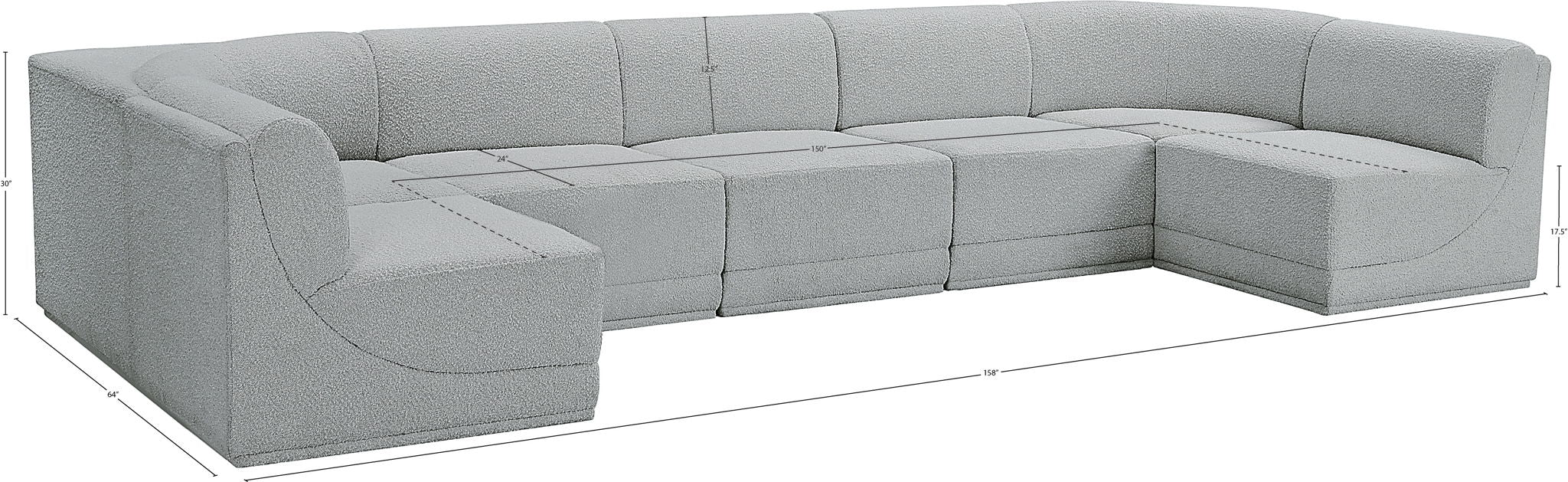 Ollie - 7 Piece Modular Sectional