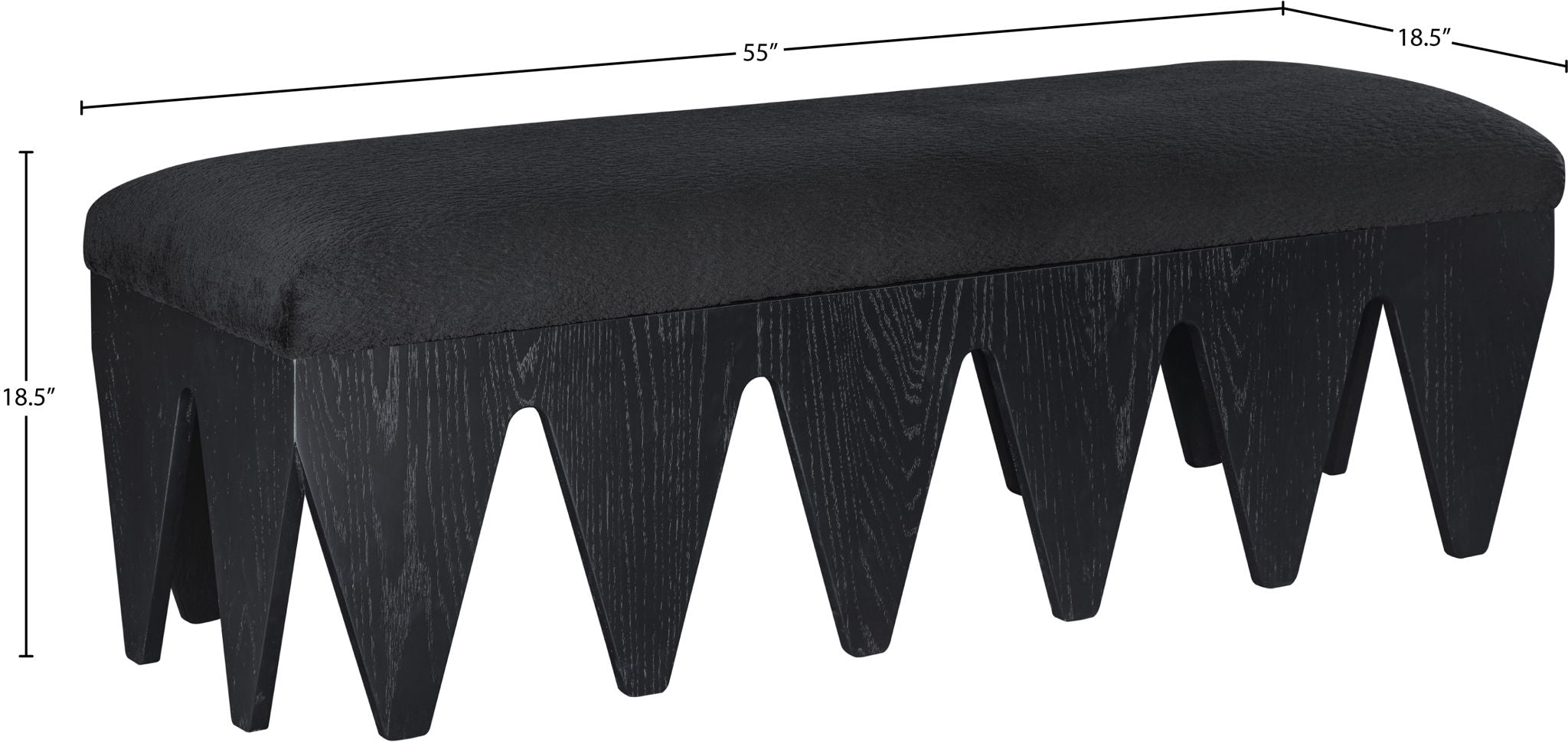 Altair - Bench - Black Base