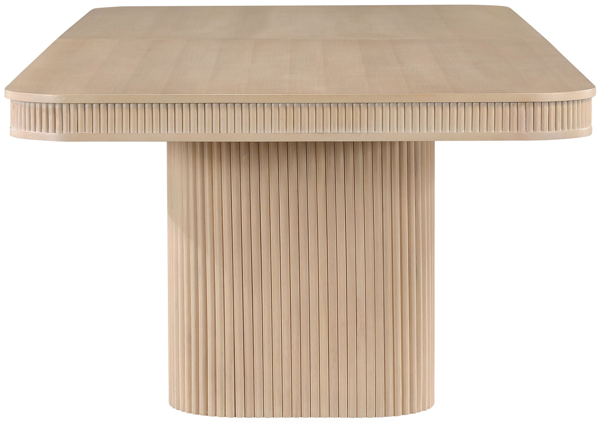 Mohari - Solid Wood And Oak Veneer 112" / 160" Dining Table